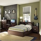 South Shore Cakao Bedroom Series Cakao Full Size Bedroom Set