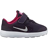 ナイキ(NIKE) ベビー レボリューション 3 TDV（パープルダイナスティ/メタリックシルバー/ダイナミックベリー） 819418-500 500 パープルD/Mシルバー 15.0cm