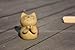 1 X Chinese Yixing Zisha Decoration Small Duan Ni Lucky Cat Tea Pet