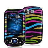 Rainbow Zebra on Black Design Crystal Hard Skin Case Cover for Samsung Stri ....