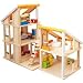 PLAN TOYS CHALET DOLLHOUSE WITH FURNITURE