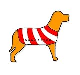 Doncaster Rovers Personalised Waterproof Dog Coat Size XS (10 25cm)