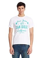 Pure Juice Camiseta Manga Corta San Diego (Blanco)