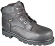 Wolverine Mens Bronco 6 Inch Steel Toe Gore-Tex Boot Black Boots