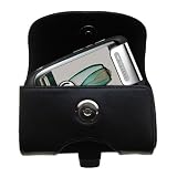 Horizontal Leather Case with Belt Clip/Loop for the Motorola MOTOMING A1200