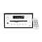 Model CD Player - Black (MCD-0308-NA)