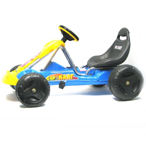 EZ Riders Blue Baron Go Kart Pedal Car