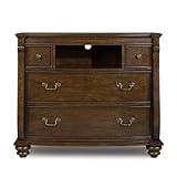 IMAGE OF MagnussenB1716 Emerson Hazelnut Finish Wood Media Chest