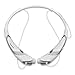 Rymemo Wireless Bluetooth 4.1 Stereo Headphone with Microphone - Silver/White