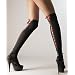 Overknees mit Schn�rung M/L