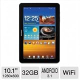 Samsung Galaxy Tab (10.1-Inch, 32GB, Wi-Fi) GT-P7510MAVXAB Tablet