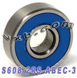 S608-2RS Sealed Stainless Steel Bearing 8x22x7 Miniature Ball