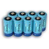 8 pcs of Tenergy D Size 10,000mAh High Capacity High Rate NiMH Rechargeable Batteries