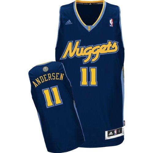 Adidas Denver Nuggets Chris Anderson Revolution 30 Swingman Alternate Jersey Medium