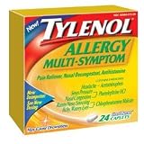 Tylenol Allergy Multi-Symptom Daytime CoolBurst Caplets - 24 ea