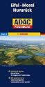 ADAC FreizeitKarte, Bl.18, Eifel, Mosel, Hunsr&uuml;ck: Reiseinfo & Register: Freizeitf&uuml;hrer, Ortsregister mit Postleizahlen. GPS-geeignete Karte: Sehensw&uuml;rdigkeiten, landschaftlich sch&ouml;ne Strecken