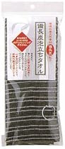 備長炭泡立ちタオル