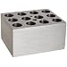 Benchmark Scientific BSW1516 Aluminum Dry Bath Heating Block for Digital Dry Bath Incubator, 12 x 15mm Or 16mm Test Tube Capacity