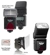Vivitar DF-383 Professional TTL Power, Zoom High Power Auto Flash with Bounce & Swivel Head For The Nikon D3100 SLR Digital Camera Includes Bonus EN-EL14 Extended Life Replacement Battery Pack 1 Built In Flash Diffuser & 1 Reflector