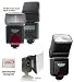 Professional TTL Power, Zoom High Power Auto Flash Vivitar DF-383 with Bounce & Swivel Head For The Sony Alpha DSLR-A500 DSLR-A550 DSLR-A100, DSLR-A200, DSLR-A300, DSLR-A350, DSLR-A700, DSLR-A900 DSLR-A500, DSLR-A500L, DSLR-A550 SLR Digital Cameras Package Includes 1 Built In Flash Diffuser, 1 Reflector, & 1 Professional Soft Box Flash Diffuser