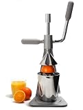 Metrokane L Press Juicer, Gray Handles