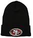 Search : NFL Beanie San Francisco 49ers- Black