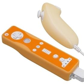 Click here to buy Orange - Mycarryingcase Nintendo Wii Protection Sleeve For Remote Controller and Nunchuk 2 Tone... by Mycarryingcase.