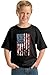 Awkward Styles Youth American Flag Distressed T-Shirt Kids 4th July Shirt