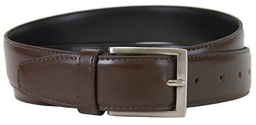 The Vegan Collection Men's Captain Brown Non Leather Belt (36