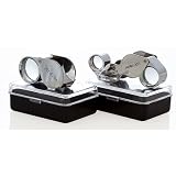 SE 2pcs Jewelers Eye Loupe 30x Loupe + Dual 10X-20X