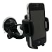 HD Zone's IBRA® High Quality Windshield Dashboard Car Mount Holder for iPhone 4S 4 3GS Samsung Galaxy S3 S2 Epic Touch 4G HTC EVO 4G Rhyme DROID RAZR BIONIC INCREDIBLE 2 CHARGE Google Nexus BlackBerry Torch LG Revolution GPS Compact Size 360 degree Rotatable