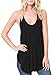 Grace's Secret Women's Sleeveless Racerback Flowy Cami Tank Top