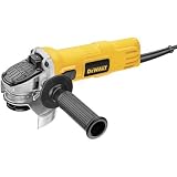 DEWALT DWE4011 4-1/2-Inch Small Angle Grinder with One-Touch Guard