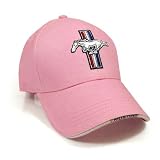 Ford Mustang Logo Pink Baseball Hat