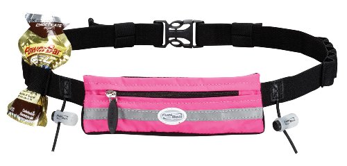 FuelBelt Slim Pocket Race Number Belt, Hibiscus Pink