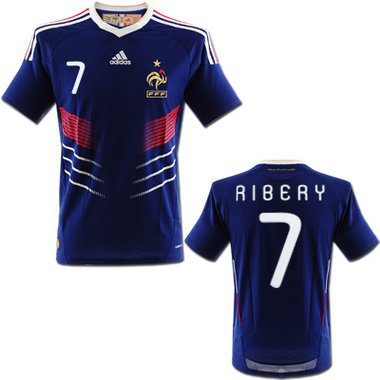 Frankreich Ribery Trikot Home 2010, Größen: XXXL