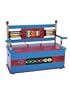 Levels Of Discovery Musical Bench Seat with Storage Blue/Multi