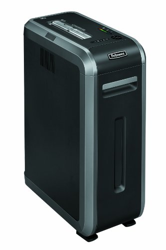 Fellowes Powershred 125Ci 100% Anti-Stau Aktenvernichter 18 Blatt, schwarz/silbergrau