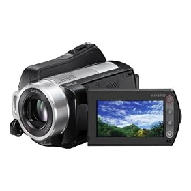 Sony - HDR-SR10 Cam�scope num�rique hybride Disqur Dur 40 Go / Memory stick - haute d�finition - avec station d'accueil