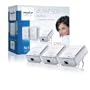 Devolo dLAN 500 AVmini Netzwerk Kit (3x HomePlug AV-Adapter, Netzwerk aus der Steckdose)
