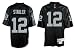 Ken Stabler Oakland Raiders Adult Black 1976 NFL Replithentic Embroidered Throwback Football Jersey (S=38)