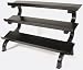 Troy VTX Three Tier Dumbbell Shelf Rack GTDR-3 Troy VTX Three Tier Dumbbell Shelf Rack GTDR-3