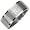 Stainless Steel Spanish Lord's Prayer 8mm Band Ring - Men (Size 7)