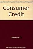 Consumer credit