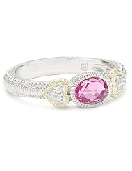 Judith Ripka "Ambrosia" Oval Stone Stack Ring