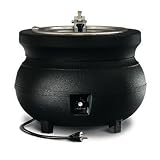 Vollrath Cayenne Black 7 Qt. Colonial Kettle Warmer - Case = 1