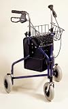 3-Wheel Aluminum Rollator Walker