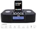 Naxa NX3103 Black Digital Alarm Clock AM FM Radio iPod Docking Station
