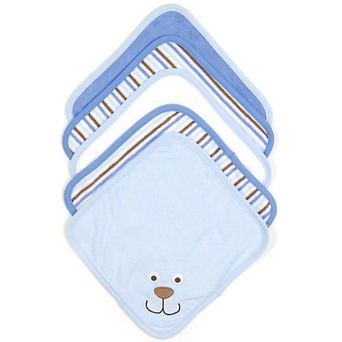 Carters 5 Pack Baby Dog/Stripes Blue