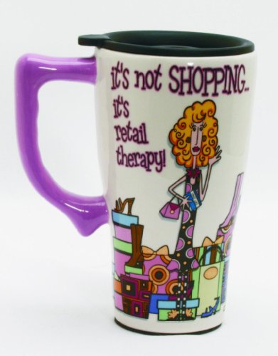 ItS Not Shopping...Travel Mug